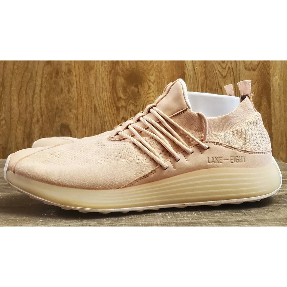 Lane Eight Trainer Sneakers Men's Size‎ 10.5 Light Pink